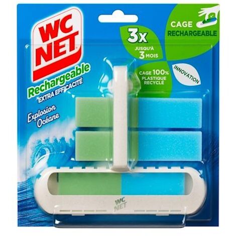 Bloc WC Net rechargeable longue durée explosion océane