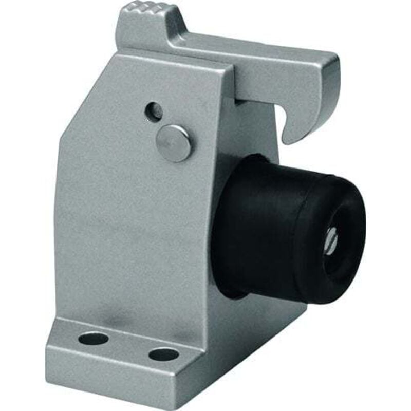 Arrêt de porte Deni 3871 0000 22 lm argent laqué.montage au sol - 3871 0000 22