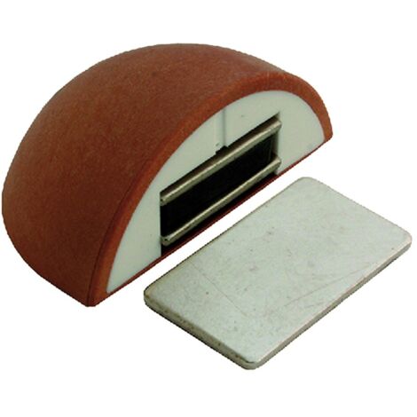BLOCCAPORTA MAGNETICO mm 52 x 32 - finitura alluminio