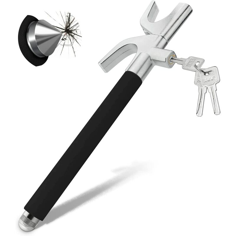 Bloccasterzo per auto - Lucchetto antifurto per