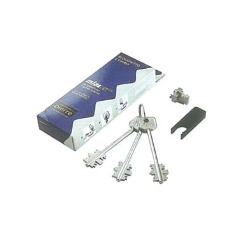 Dierre - Blocchetto di ricambio sigillato con 3