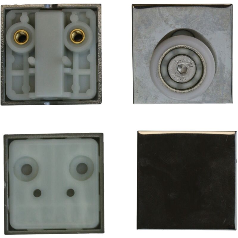 

Bloque para puertas correderas Novellini R08BGLCMO2-K | Cromo