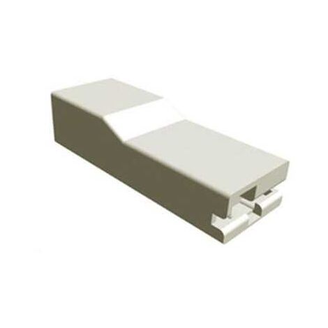 Blocchetto per Faston Femmina 6,3 Frontale Nylon Neutro