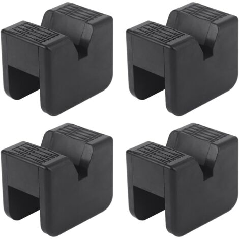 Jack Pad In Gomma EVGATSAUTO – Adattatore Per Cric Da Pavimento, Protezione Telaio Auto, Dimensioni 62x15x23 Mm