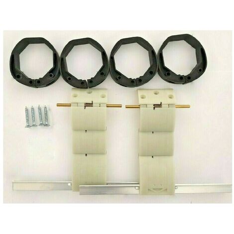 Blocchi di Sicurezza Antisollevamento Tapparelle Rullo 60 mm Coppia in Kit