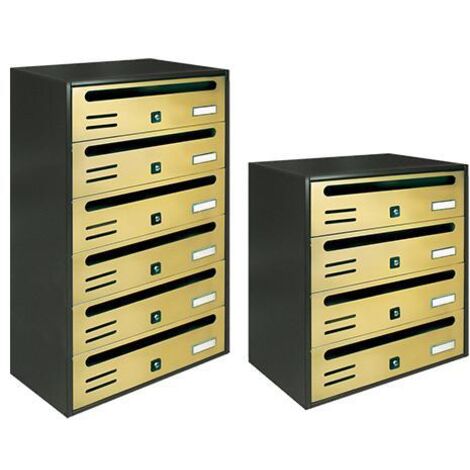 BLOCCHIERE CUBO ORO ORIZZONTALE- -C6RO