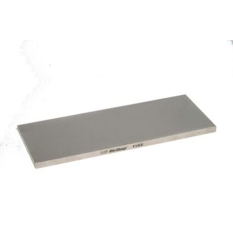 Blocco di affilatura DMT Dia Sharp con rivestimento al diamante con superficie continua, a grana fine, 25,4 cm / 10 pollici, D10F