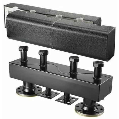BLOCCO DI DISTRIBUZIONE COIBENTATO, DN40 / 50, 2 CIRCUITI