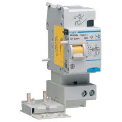 Blocco Differenziale 2P 30Ma 63A A 2M ( HAGER cod. BD263N )
