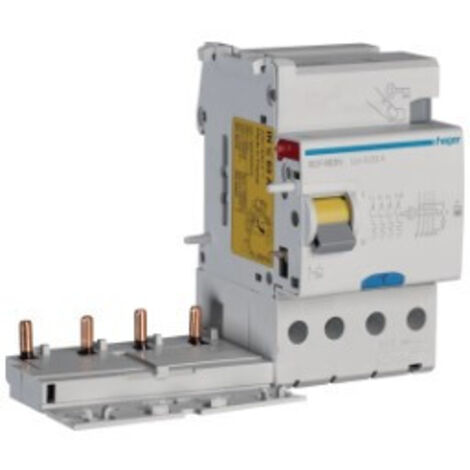 Blocco Differenziale 4P 30 Ma 63A F 3M ( HAGER cod. BDF463N )
