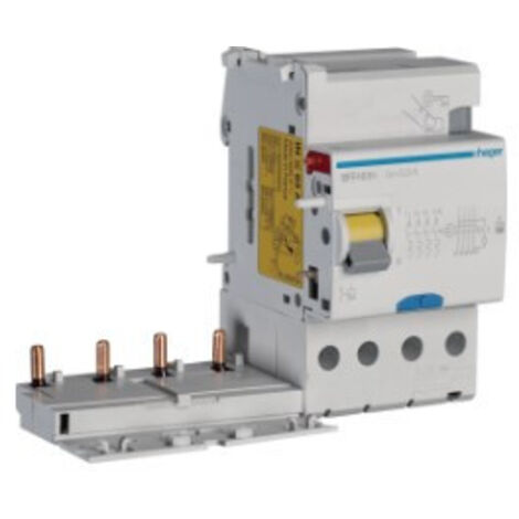 Blocco Differenziale 4P 300 Ma 63A F 3M ( HAGER cod. BFF463N )