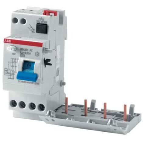Blocco differenziale 4p dda204 ac 40a 30ma abb b427940