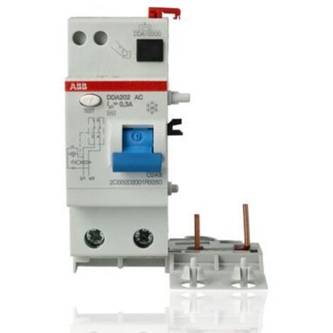 Blocco differenziale dda202 ac-25a 300ma 2p abb b427917