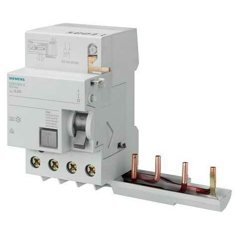 Blocco Differenziale Puro 4P Tipo A 63A 500mA Per Serie 5SY