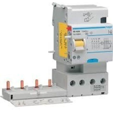 Blocco Differenziale S 4P 1A  63A Ac 3M ( HAGER cod. BS464N )