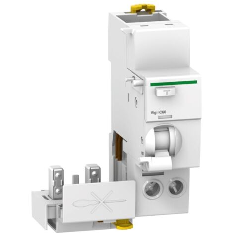 Blocco differenziale Schneider 2P 25A 300mA A 1,5 modulo A9Q54225