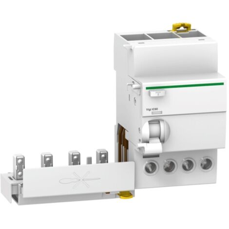 Blocco differenziale schneider electric acti9 quickvigi ic60 4p 25a 300ma tipo a - a9q54425