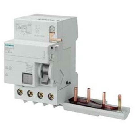 Blocco Differenziale Siemens 4P 63A 300mA tipo A 3 moduli per 5SL6-5SL4 5SM26466