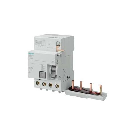 Blocco differenziale Siemens 4P 63A 300mA tipo A 3 moduli per 5SY 5SM26456