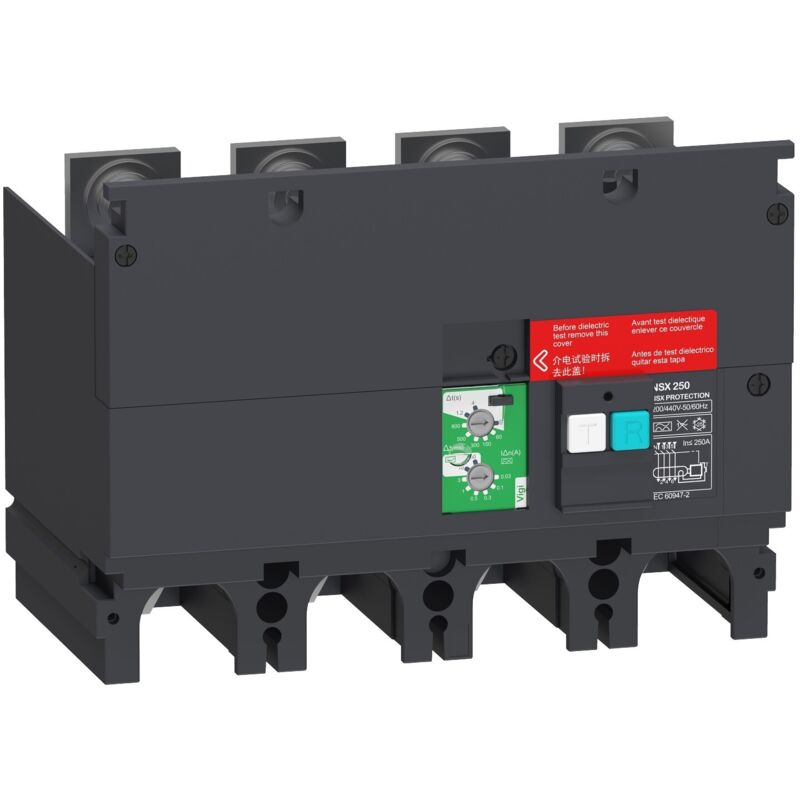 Blocco Differenziale Vigipact A 4 Poli 200 440v Per Nsx250 Schneide...