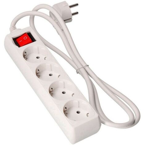 Blocco EDM - 4 prese con interruttore - 16A - 1,5m - 41010