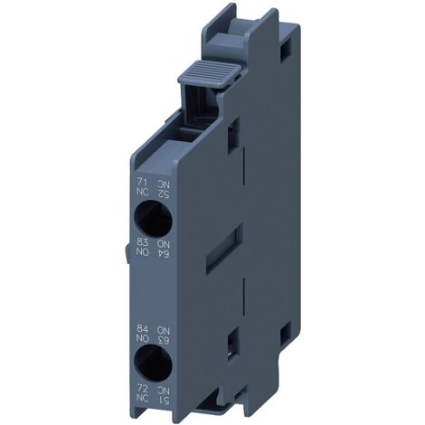 Blocco interruttore ausiliario Siemens 1NA+1NC 3RH19211EA11