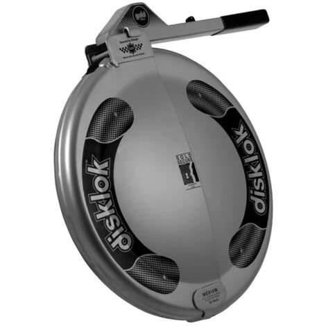 Blocco manubrio Disklock - da 39 a 44 cm - Argento