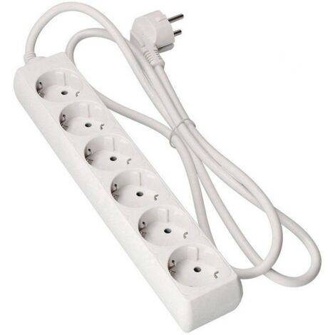 Blocco per elettroerosione - 6 prese Schuko - 16A - 3m - 41036
