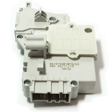 BLOCCO PORTA SERRATURA APRI PORTA OBLO' LAVATRICE WHIRLPOOL IGNIS 5 CONTATTI