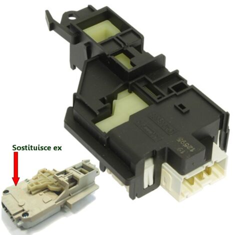 BLOCCO PORTA SERRATURA PORTA OBLO' LAVATRICE ELECTROLUX REX AEG ZANUSSI 14622291
