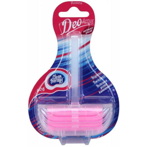 Blocco WC Roses 40g, appendiabiti per WC