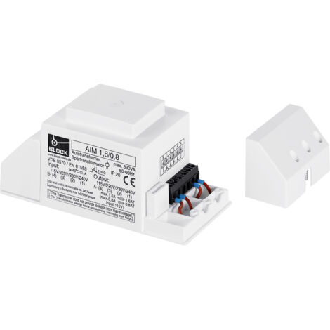 BLOCK AIM 1,6/0,8 Spartransformator 1 x 115 V/AC, 220 V/AC, 230 V/AC, 240 V/AC 1 x 115 V/AC, 220 V/A