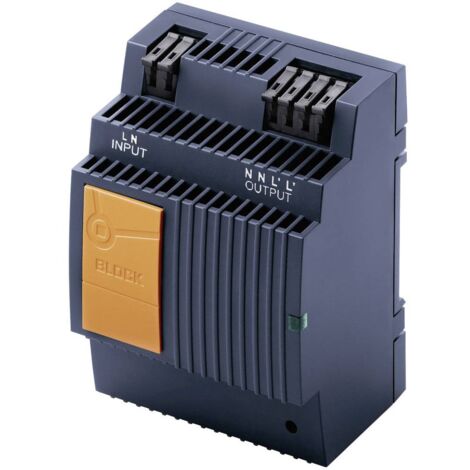 BLOCK ESG 6 limitatore di corrente nero professionale