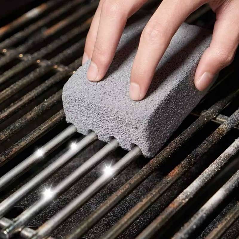 Shop-story - block grill - Pierre Ponce Abrasive de Nettoyage pour Barbecue et Cuisine