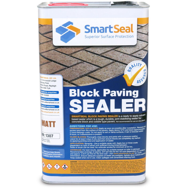 Block Paving Sealer - Matt (150ml Sample)