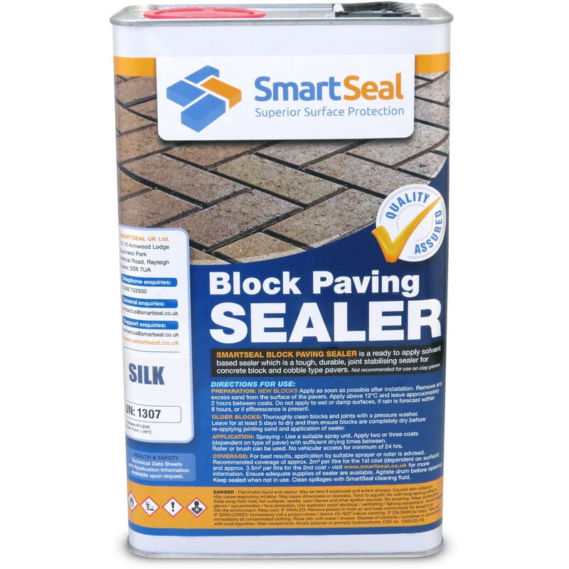 Block Paving Sealer - Silk - 5 Litres