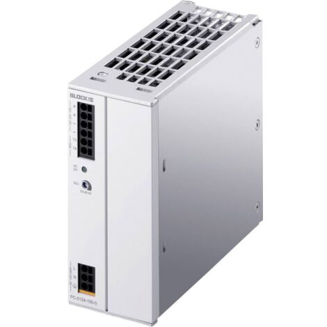 BLOCK PC-0124-050-0 Alimentatore per guida DIN 24 V/DC 5 A 120 W Num. uscite:1 x Contenuto 1 pz.