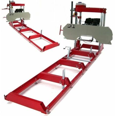 Blockbandsäge 660 mit 4,1 Rollbahn Sägewerk 12PS 56480
