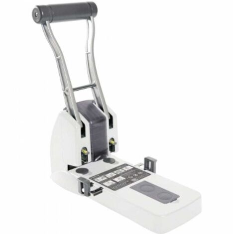 Blocklocher ECO P2200 18,5 x 17,6 x 34,2 cm (B x H x T) 150 Bl. (80 g/m²) Metall/ABS Kunststoff weiß