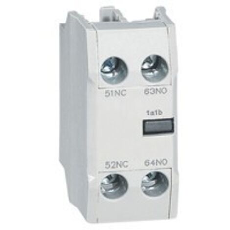 Blocs de contacts auxiliaires pour contacteurs CTX³ montage frontal 1NO+1LEGRAND 416850