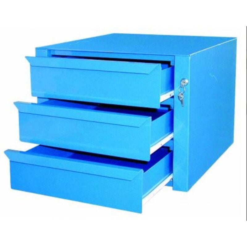 Outifrance - Bloc 3 tiroirs bleu