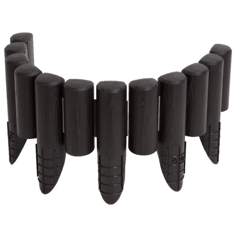 Frankystar - Blok - Bordure de lit de fleurs en résine. Bordure de lit de fleurs. Bordure de jardin 2.3 m