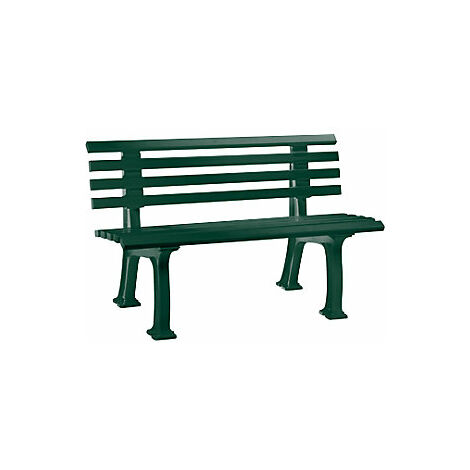 Blome  Panchina per parco in plastica  con 9 doghe  larghezza