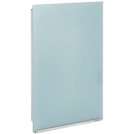 Blomus 65372, Cassetta portachiavi/Pannello magnetico in vetro Velio, Grigio (Grau)