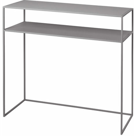 Blomus FERA Sideboard, Regal, Wandregal, Stahl pulverbeschichtet, Mourning Dove, 35 x 85 x 80 cm, 65990