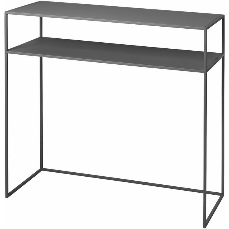 Blomus - FERA Sideboard, Regal, Wandregal, Stahl pulverbeschichtet, steel gray, 35 x 85 x 80 cm, 65986