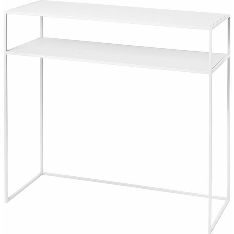 Blomus - Sideboard Fera, Regal, Wandregal, Stahl pulverbeschichtet, White, 35 x 85 x 80 cm, 66200