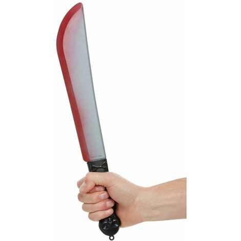 Bloodied Knife Prop - Silver - 42cm/17in - 52088