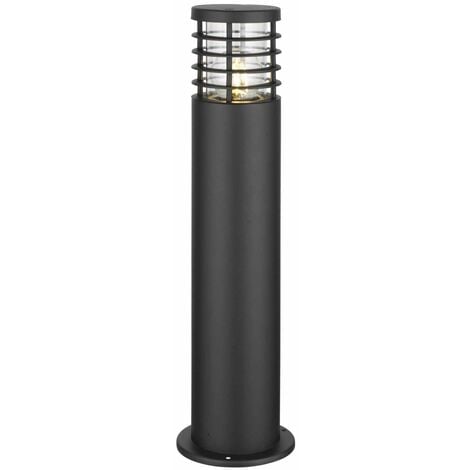 FIRST CHOICE LIGHTING Bloom - Black IP44 Outdoor 50cm Post Light