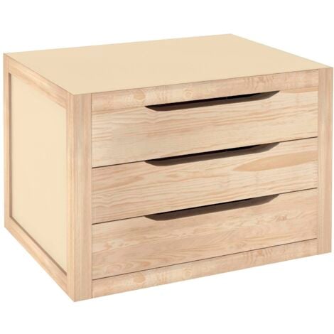 ASTIGARRAGA NATURA PINO MACIZO 3 CAJONES - BLNA30.99